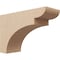 Ekena Millwork 5"W x 15"D x 10"H Classic Yorktown Rough Cedar Woodgrain TimberThane Corbel, Primed Tan CORUR05X15X10YORRCPR - alternate 1